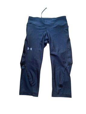 Under Armour Black Compression Capri Running Tights Women’s Medium